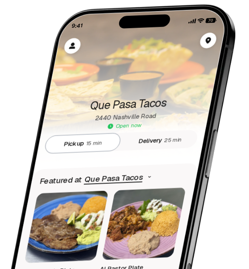 Que Pasa Tacos app preview