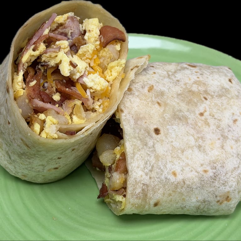 Delicious Breakfast Burrito Awaits