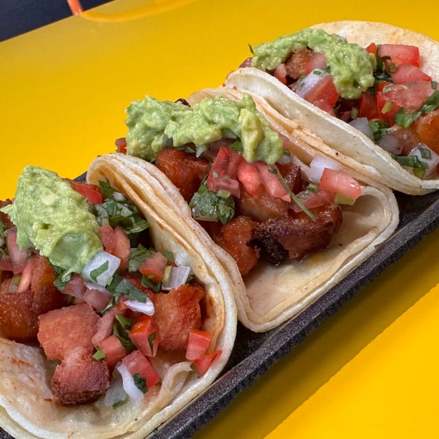 Pork Belly Tacos.