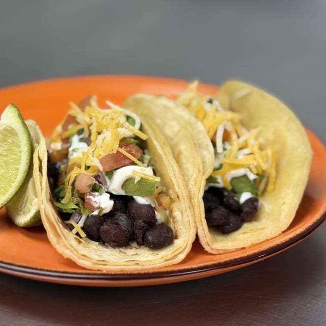 Black Bean Taco.