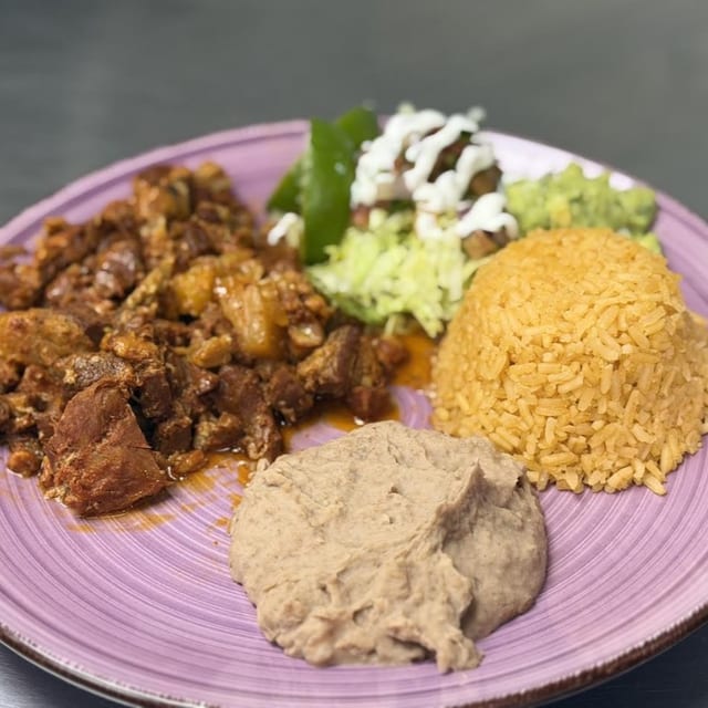 Al Pastor Plate.
