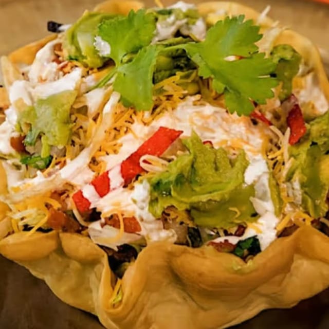 Premium Taco Salad Bowl.