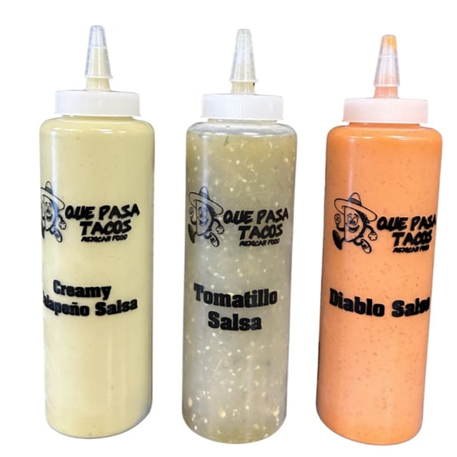 Salsa Bottle.