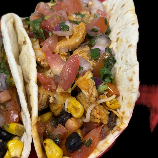 Southwest Chicken Tacos.