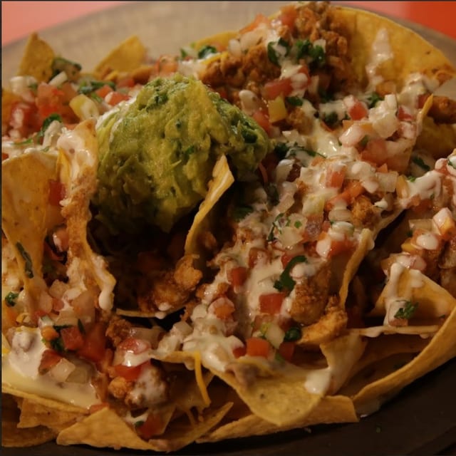 Brisket Super Nachos.